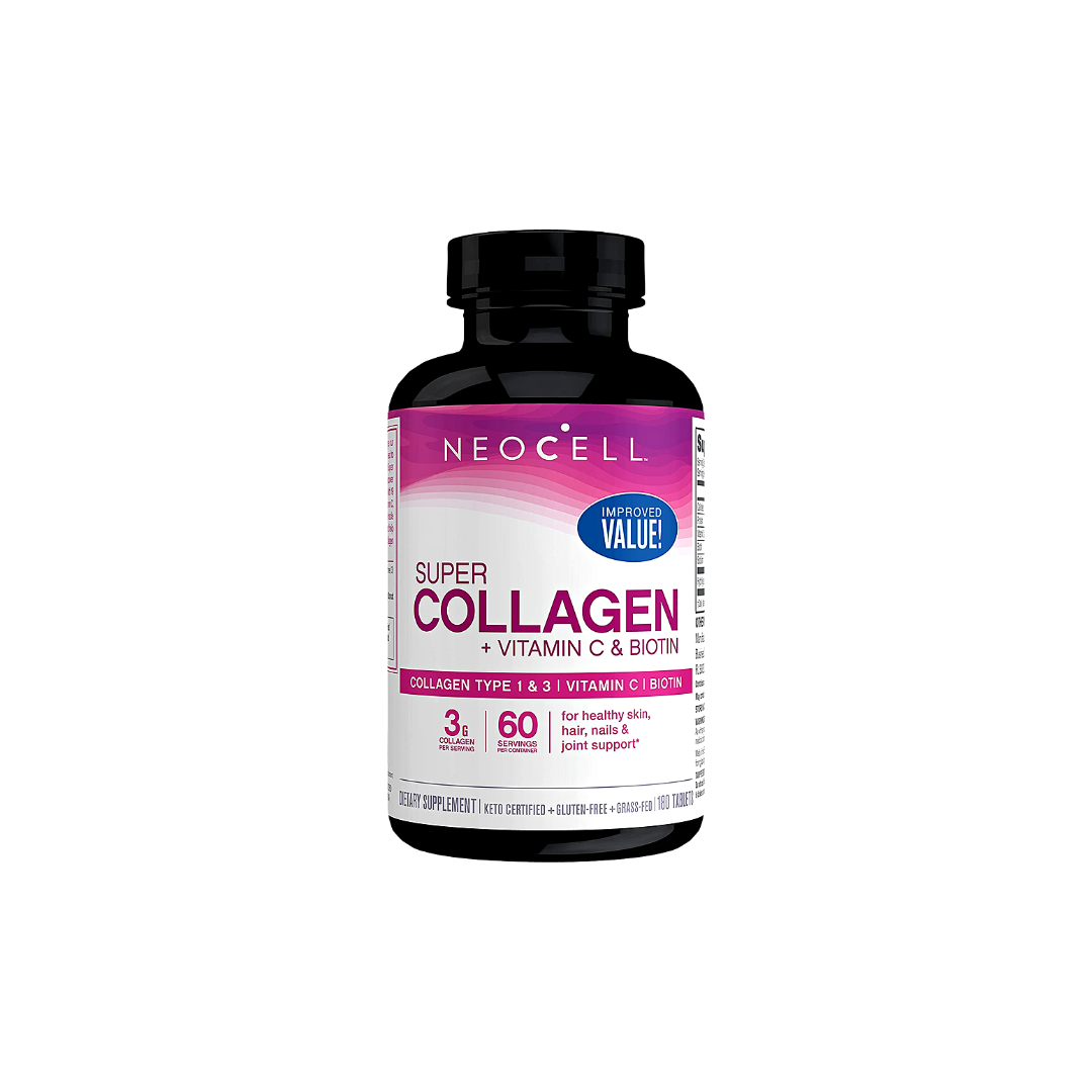 Doctor’s Best Collagen Types 1 & 3 With Vitamin C – 180 Tablets – Gluten-Free