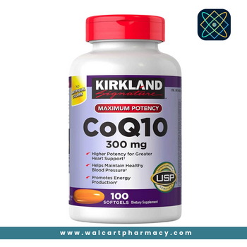 Kirkland Signature CoQ10 300 mg 100 softgels