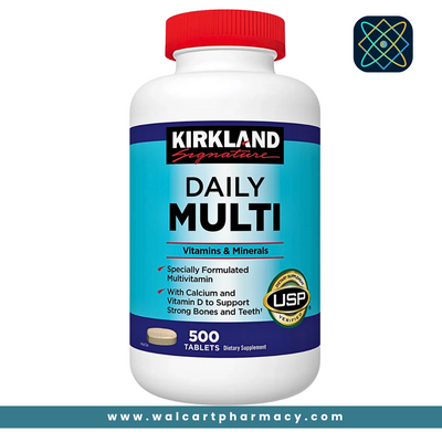 Kirkland Daily Multi Vitamins and Minerals, 500 Tablets