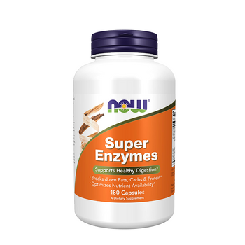 NOW Foods, Super Enzymes, 180 Capsules