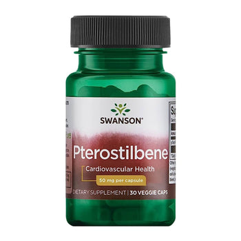 Swanson Pterostilbene 50 mg 30 Veggie Capsules