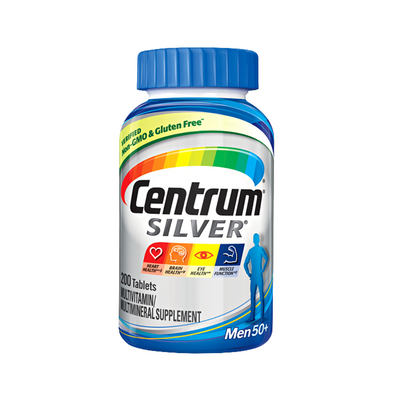 Centrum Silver Multivitamin/Multimineral Supplement for MEN 50+, 200 Tablets price in bd