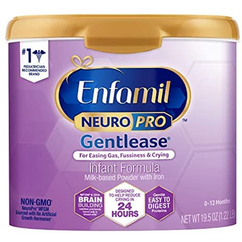Enfamil NeuroPro Gentlease GMO-Free MFGM & DHA Powder Baby Formula 567g