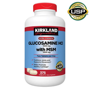 Kirkland Glucosamin HCI with MSM 375 Tablets
