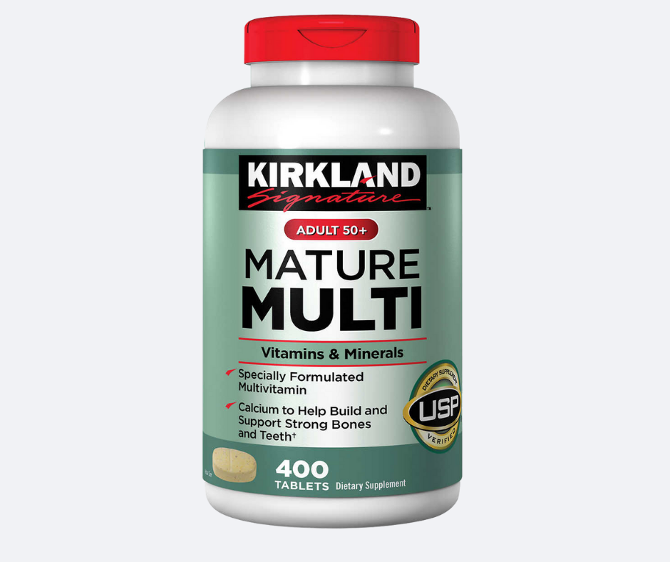 Kirkland Signature Adults 50+ Mature Multi, 400 Tablets price in bd