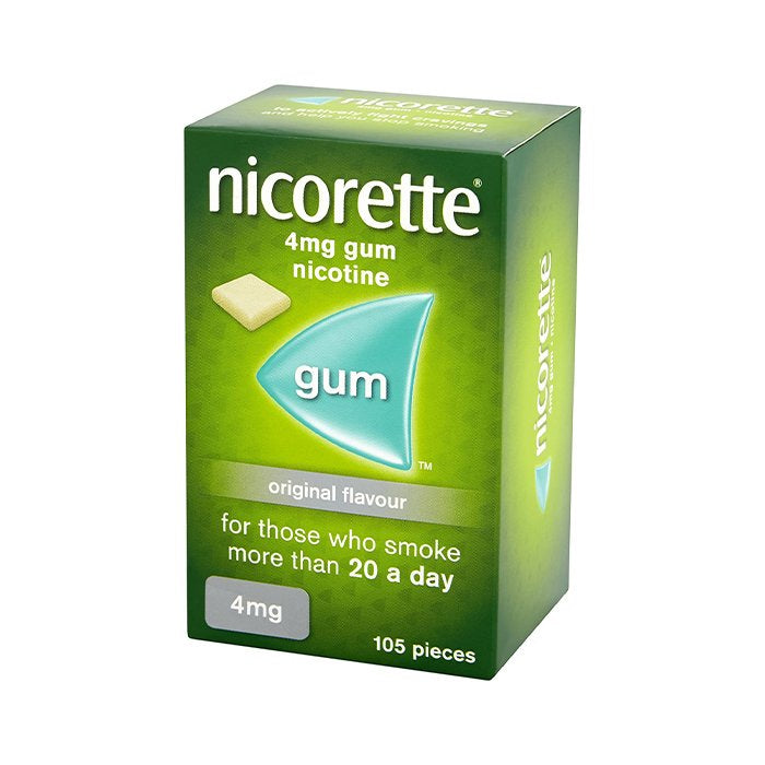 Nicorette Gum Original 4mg 105 Gums