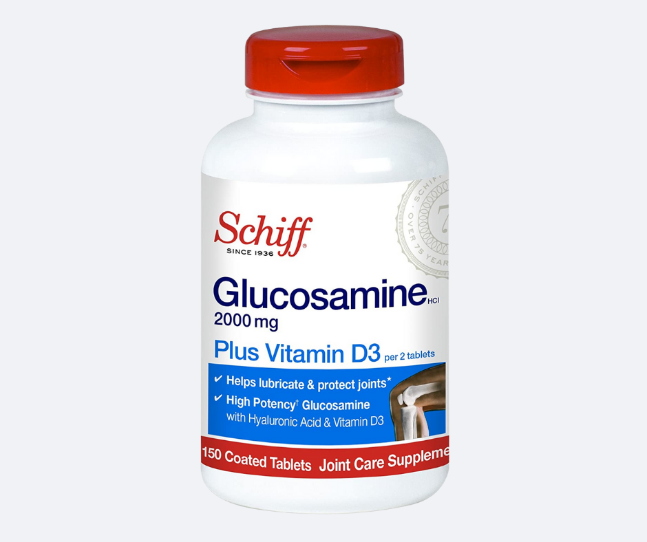 Schiff Glucosamine with Vitamin D3 2000mg 150 Count