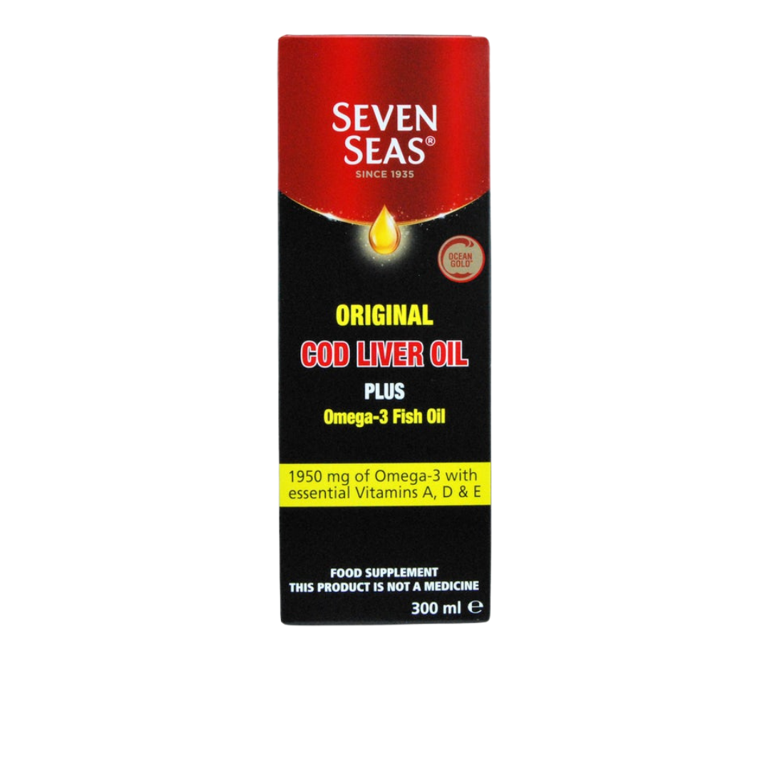 Seven Seas Original Cod Liver Oil & Fish Oil 300ml