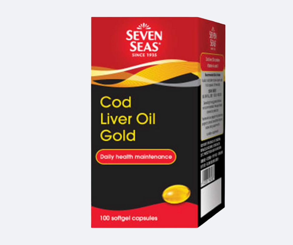 Seven Seas Cod Liver Oil Gold 100 Capsules