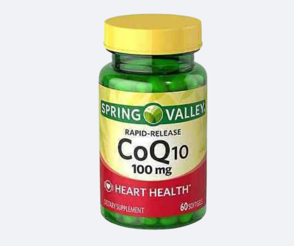 Spring Valley CoQ10 Rapid Release Softgels, 100 mg, 60 Count, 2 Pack