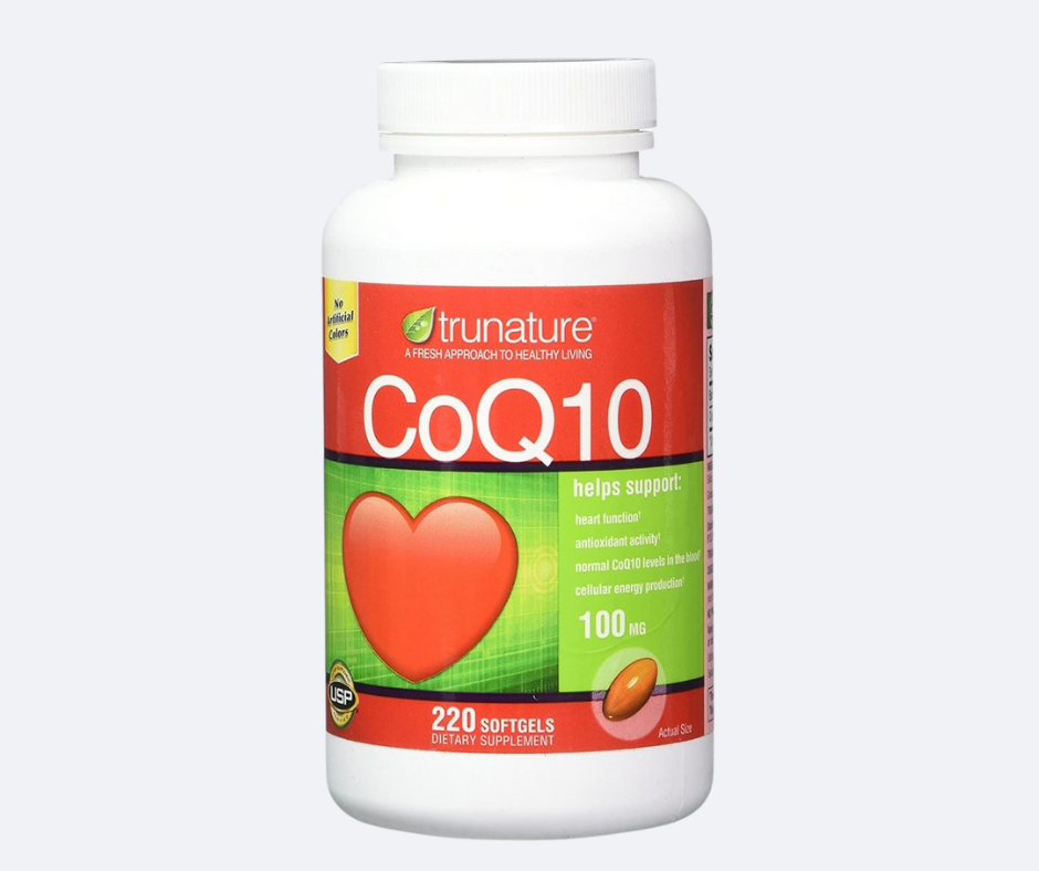 Trunature CoQ10 Softgels, 100 mg, 250 pcs softgel