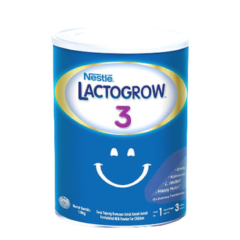 Nestle Lactogrow 3 Baby Milk Powder (1 to 3 Years) 1800g – (Imported From Malaysia)