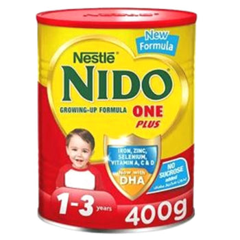 Nestle Nido One Plus Baby Milk (1-3 Years) - 400g (U.A.E)