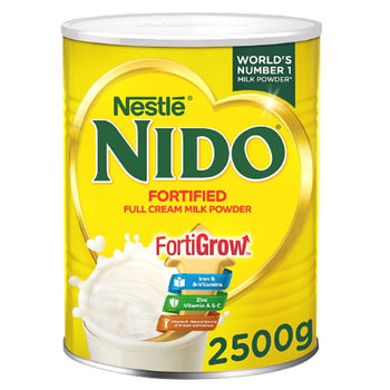 Nestle Nido Full Cream Powder Milk Tin - 2500g (UAE)