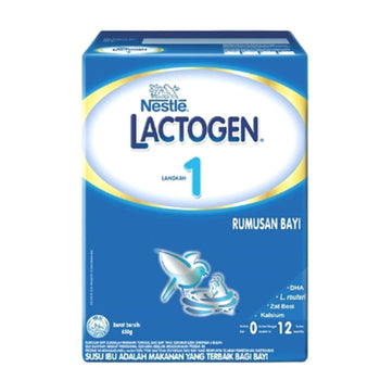 Nestle Lactogen 1 Baby Milk Infant Formula (0-12m) - 650g
