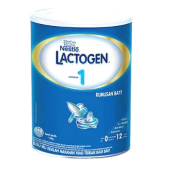 Nestle Lactogen 1 Baby Formula Milk (0-12 Months) - 1800g (Imported From Malaysia)