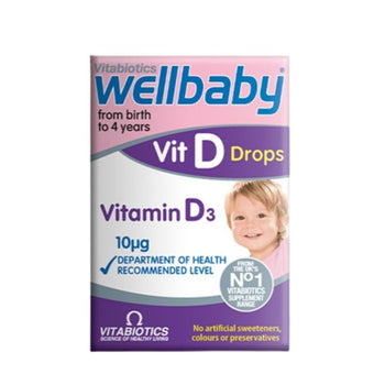 Wellbaby Vit D Drop Vitamin D3 From Birth To 4 years
