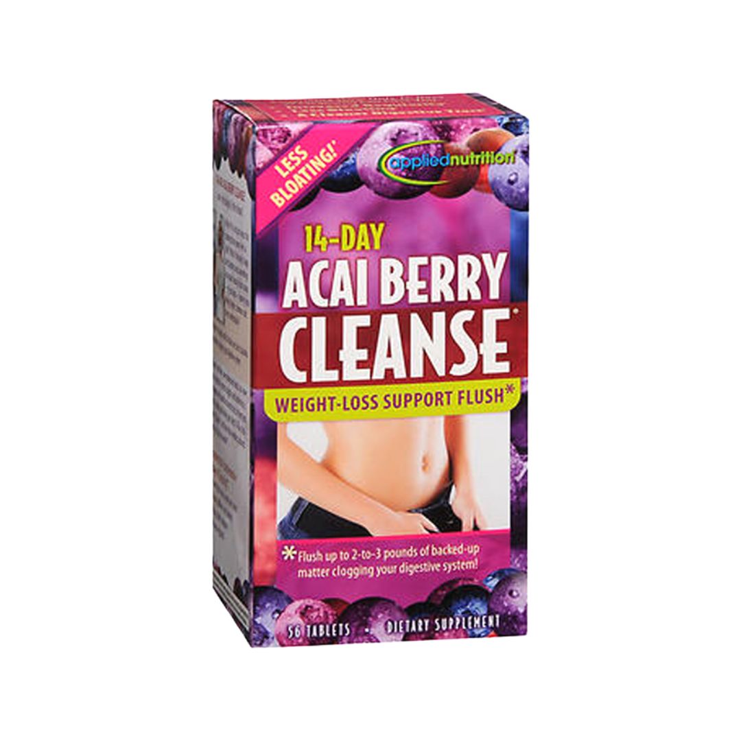 Applied Nutrition 14 Day ACAI BERRY CLEANSE Weight Loss support 56 Tablets