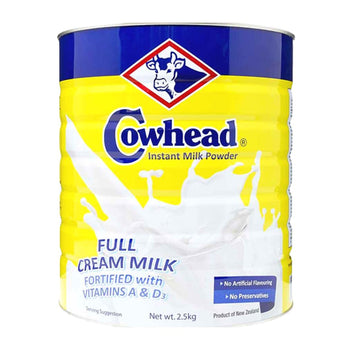 Cowhead Instant Full Cream Milk Powder - 2.5Kg