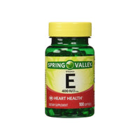 Spring Valley Vitamin E 180mg (4000 IU) 100 Softgels