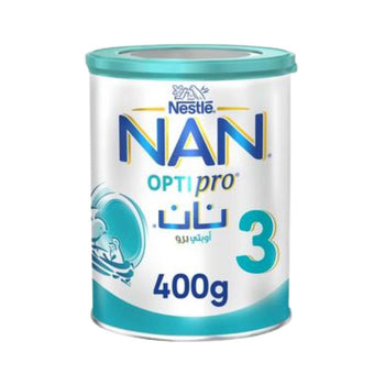 Nestle Nan 3 Optipro Baby Milk Growing up Formula (1-3 Years) - 400g (U.A.E)