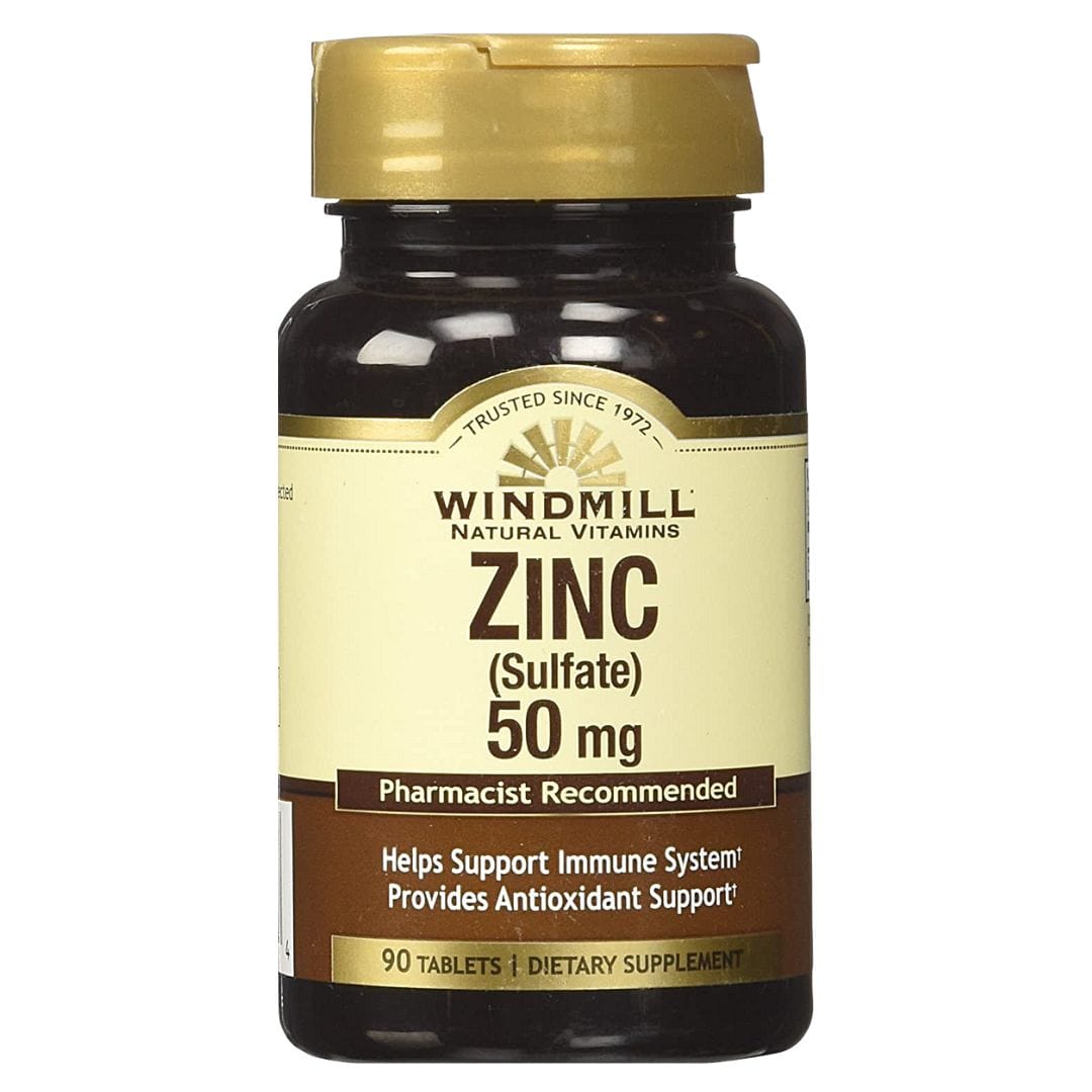 Wind Mill Zinc Sulfate 50mg 90 Tablets