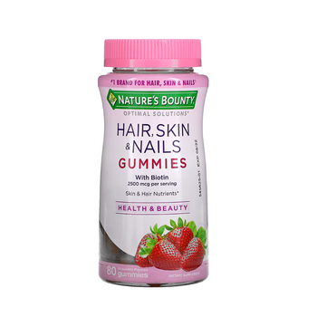 Nature's Bounty Hair Skin & Nails 80 Gummies